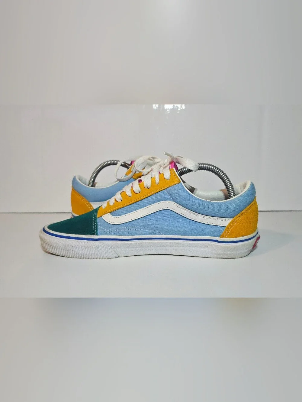 Vans Old Skool Colorblock Sneakers Mens 8.5/Womens 10 Multicolor Shoes